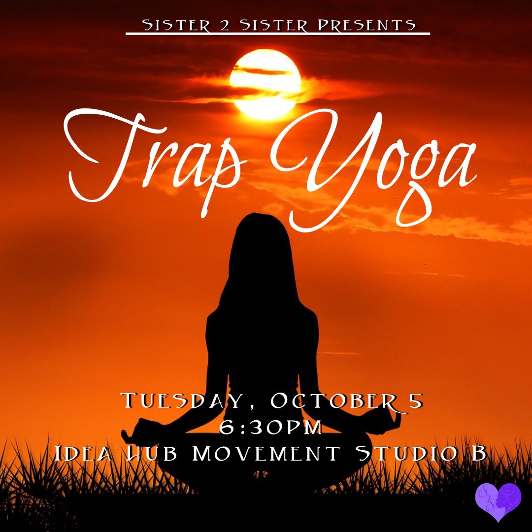 Has school been stressing you out? It’s all good, we’ve got you covered! Come vibe out with us and relax your body to some yoga today in the Union-Idea Hub at 6:30pm, see you there!🧘🏽