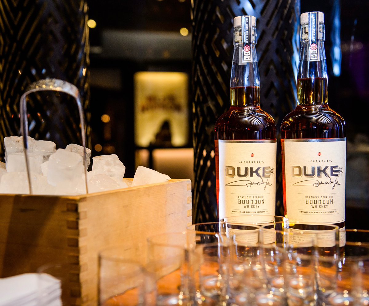 dukespirits's tweet photo. Blended to resemble the bottles The Duke, himself, left behind, and tasted to ensure no flavor would fall short of one that would make him proud. 
•
Must be 21+ to follow. Do not forward or share this with anyone under 21 years old.
•
•
•
#Spirits #Original #Bourbon #Cocktail https://t.co/RoMdQRdNhH