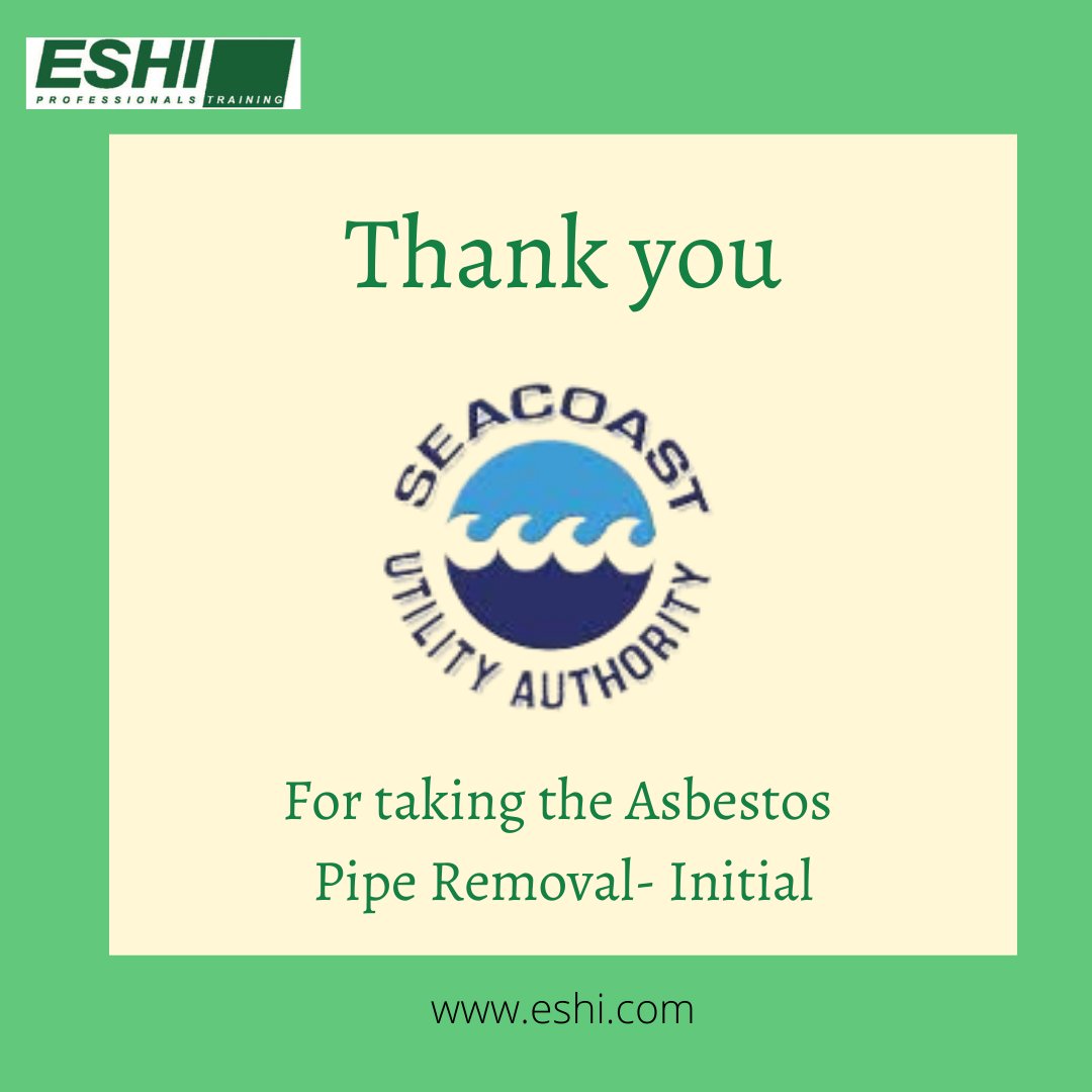 Ohcconsultants's tweet photo. Thank You Seacoast Utility Authority for taking the Asbestos Pipe Removal Initial with us!! #teach #environment #sustainability #sustainable #environmentallyfriendly #ecology #safety #safetyfirst #health #construction #minorityownedbusiness https://t.co/dCBnMsTpJR