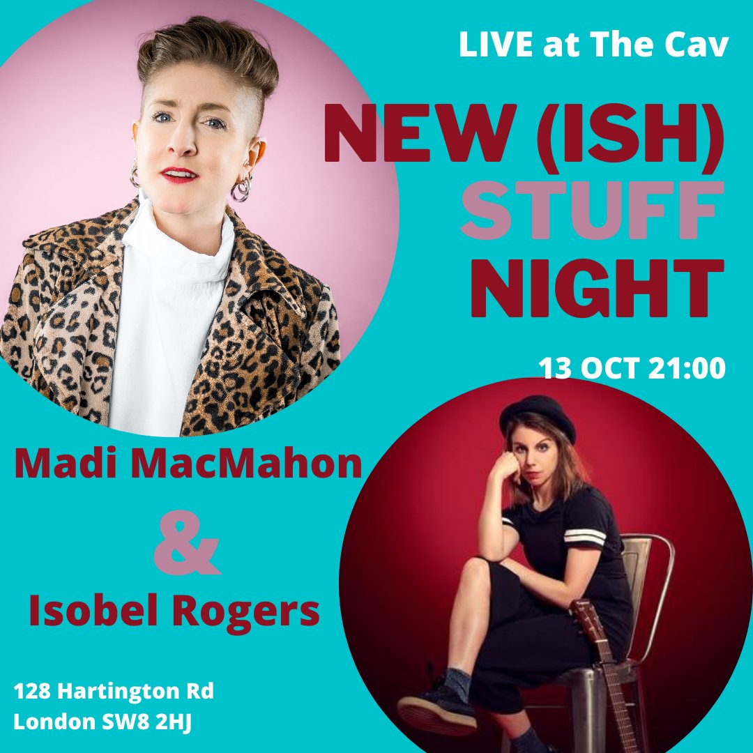 Madi_MacMahon's tweet photo. ONE WEEK KLAXON until me and
@Isobel_Roge
treat you to some awesome W.I.P at the awesome
@CavendishArms
SW8. 13 Oct 9pm.
Oh and it's Β£3. You can't argue with that.
I mean you can. But you shouldn't.
https://t.co/K5KIPEUMO6
#funnywomen #comedy #standup #BBCNewComedy https://t.co/hHX07u4fdj