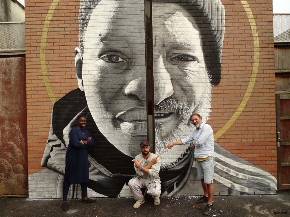 Art_mural's tweet photo. #CergyPontoise #ValDOise Superbe fresque de #Swed @SwedOner
 lors du festival #CapsAttack
En savoir + en suivant ce lien : https://t.co/eGjW5UU6Hw https://t.co/N9CXrxqK1h