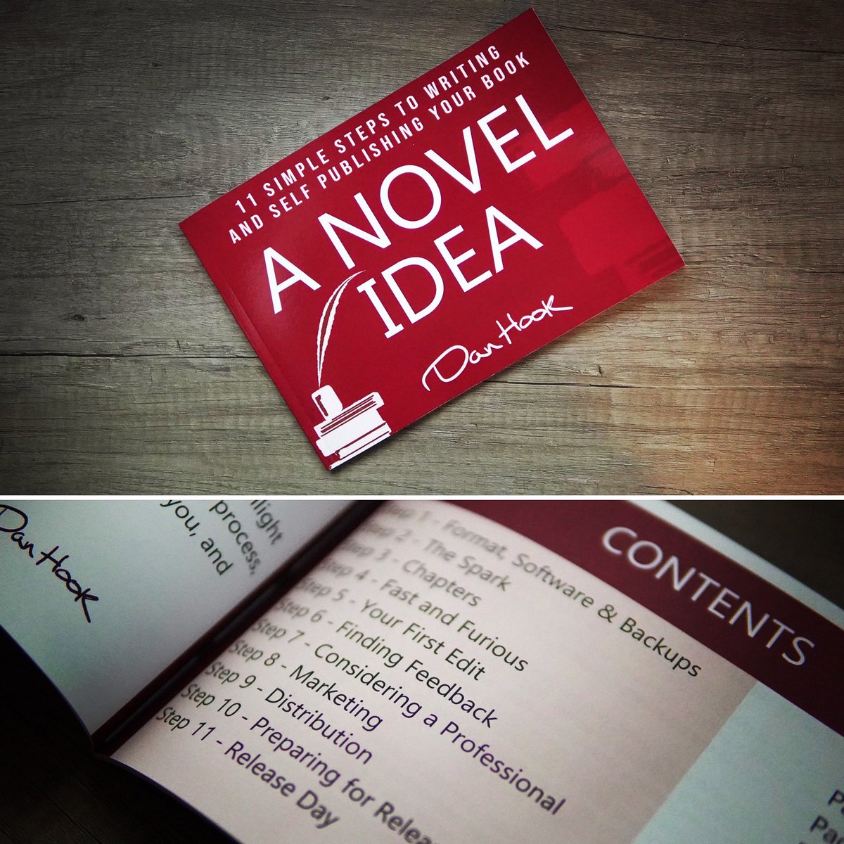 Recently released A Novel Idea on Amazon. Hoping it'll help new authors entering into the fiction and self publishing realm! 

👀 You can get the free pdf from signing up to my newsletter at: danhook.co.uk
#WritingCommunity #selfpublishing #WritingHelp