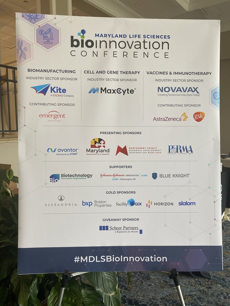 MDTechCouncil's tweet image. That’s a wrap on Day 2 of the Bio Innovation Conference! Thank you to our in-person and virtual attendees, exhibitors and amazing sponsors for the support and making this hybrid conference a success #MDLSBioInnovation