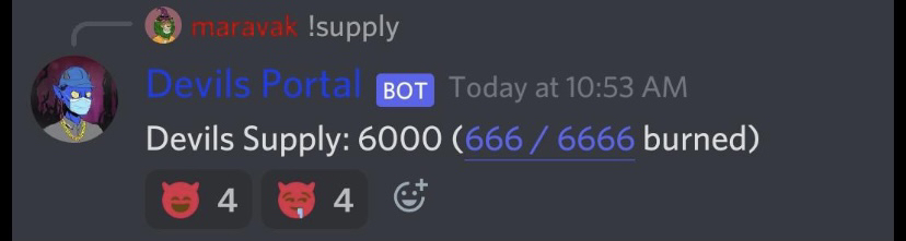 SFTD_ART's tweet photo. We are cooking! 👨‍🍳

666 Devils burned in Hell's Kitchen and just like that... 10% of our supply is gone 🤯

There is still a few hours to cook your devils and be entered in a chance to win 1 of 20 Super Rare Devils!! 😈 https://t.co/14SGVR9FU5
