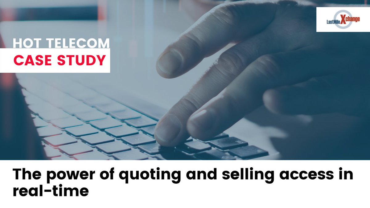 This case study examines a regional network operator’s challenges and results after implementing LMX’s solution across an entire continent to deliver real-time quotes to its rapidly growing global customer base.

Link to Case Study: issuu.com/hottelecom/doc…