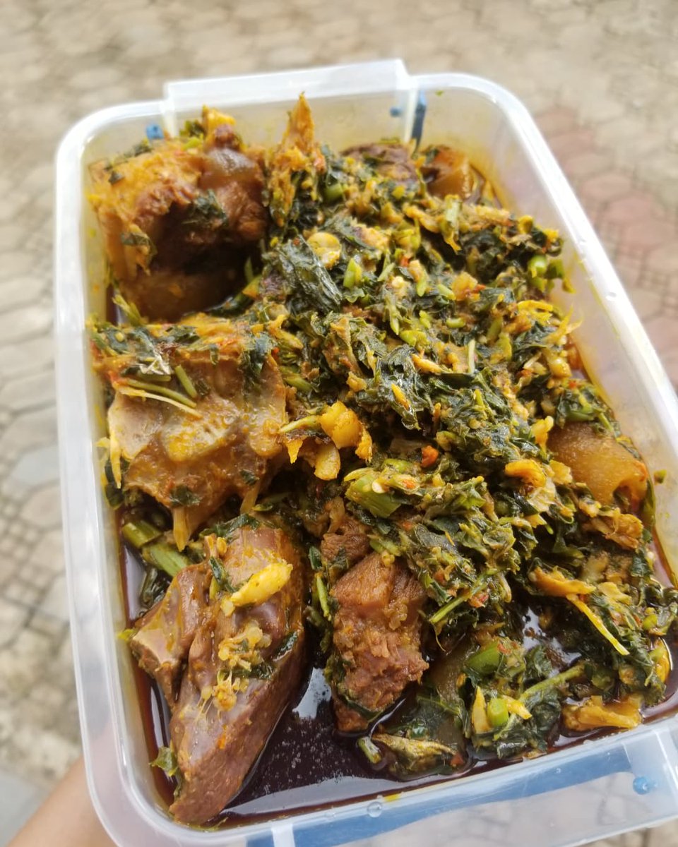 MaryamLasisi's tweet photo. Too busy or lazy to cook? Well, I can deliver very delicious soup bowls to you at very fair prices. They go well with anything you want to have them with and filled with plenty protein. Available in Lagos only 🙏 https://t.co/lhuE6XYhLf