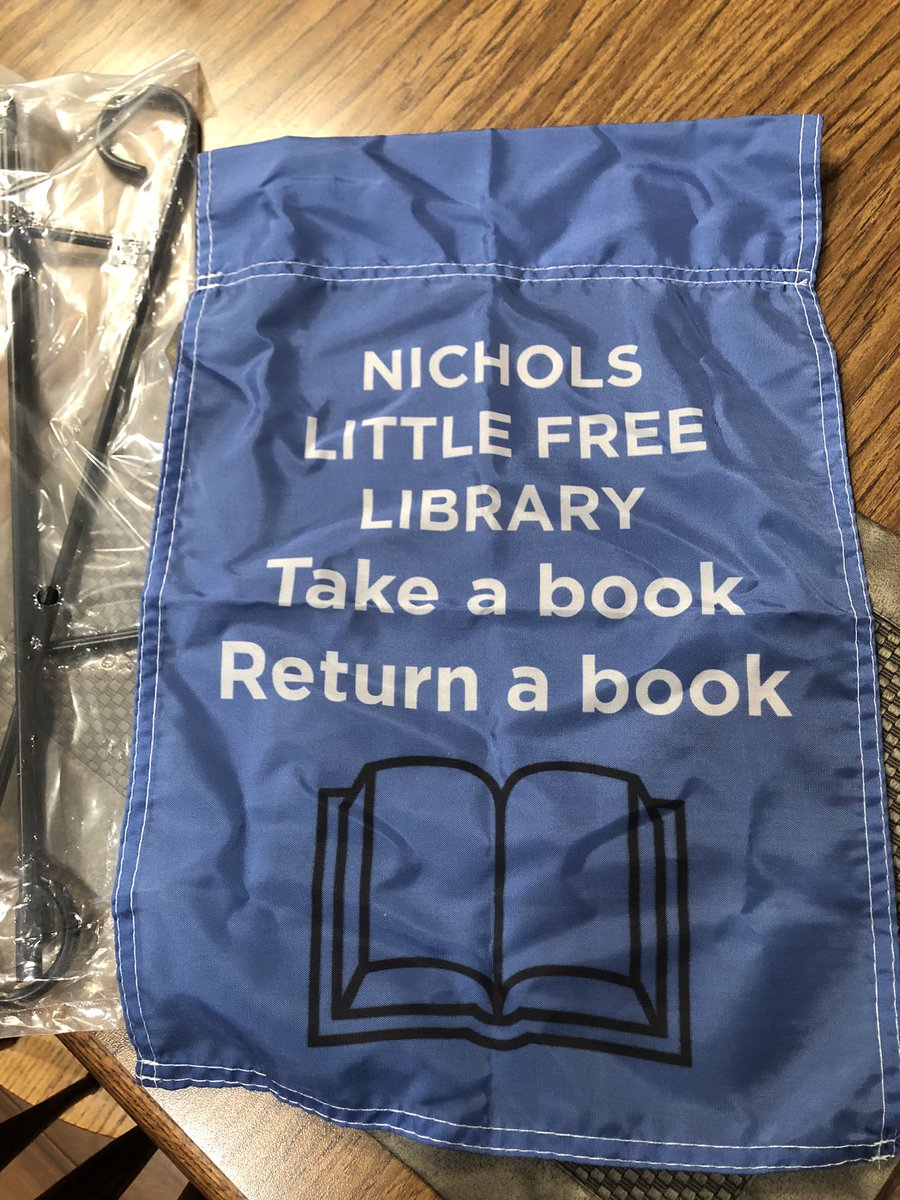 DiiorioDiana's tweet photo. Grand opening for our Nichols Little Free Library! Thank you Dr. Osunde for joining the ribbon cutting…now let’s encourage reading everywhere!  
JUST CAN’T HIDE THAT NICHOLS PRIDE!! 💙
@TL_SBOE 
@StratfordCTSupt 
@kellyta645  
#reading https://t.co/ReGdvL7KSX