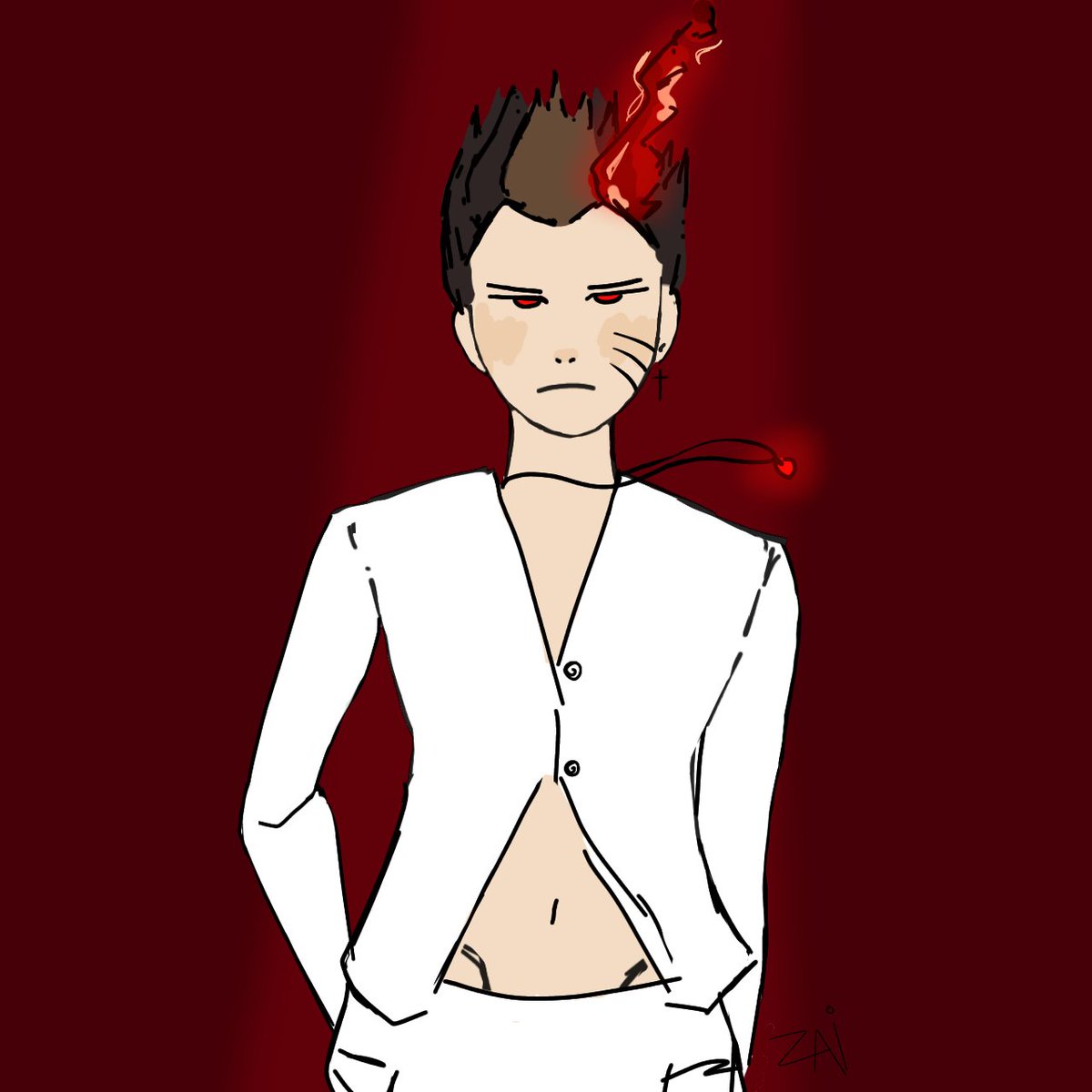 _Zaiza_'s tweet photo. Estaba practicando cuerpos y sinquerer" dibuje a Ben, admiren el boceto de Ben con traje blanco 🙏
#ReldFanchild #Simpdeben https://t.co/Bv2dhe8adK