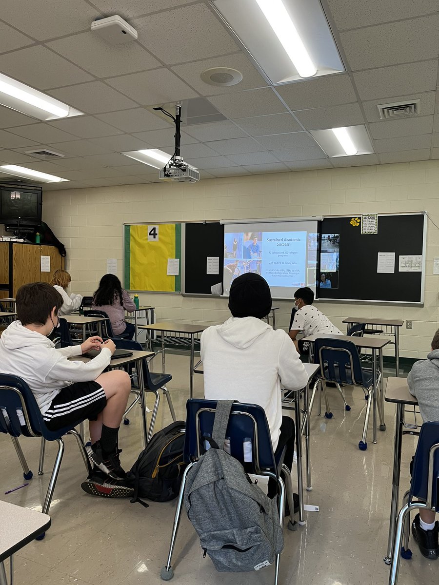 Even though we can’t take field trips this fall, we still are visiting colleges virtually. #ThisIsAVID #myBama