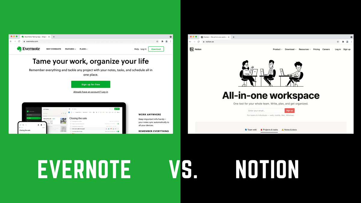 BookOfDone's tweet photo. Evernote vs Notion: Which Productivity App Is Right For You? https://t.co/fk1VgYp17u via @AsianEfficiency #systems https://t.co/KcauJnn2PD