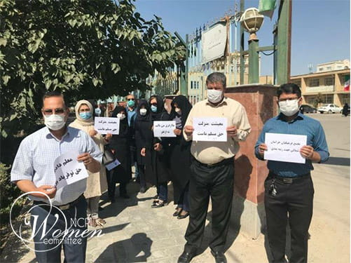 Simultaneous with the beginning of the school year, #Iran teachers held protests in more than 40 cities across the country and in 20 provinces.
The teachers protested their unbearable job and living condition.
#WorldTeachersDay #WorldTeachersDay2021
women.ncr-iran.org/2021/09/25/ira…