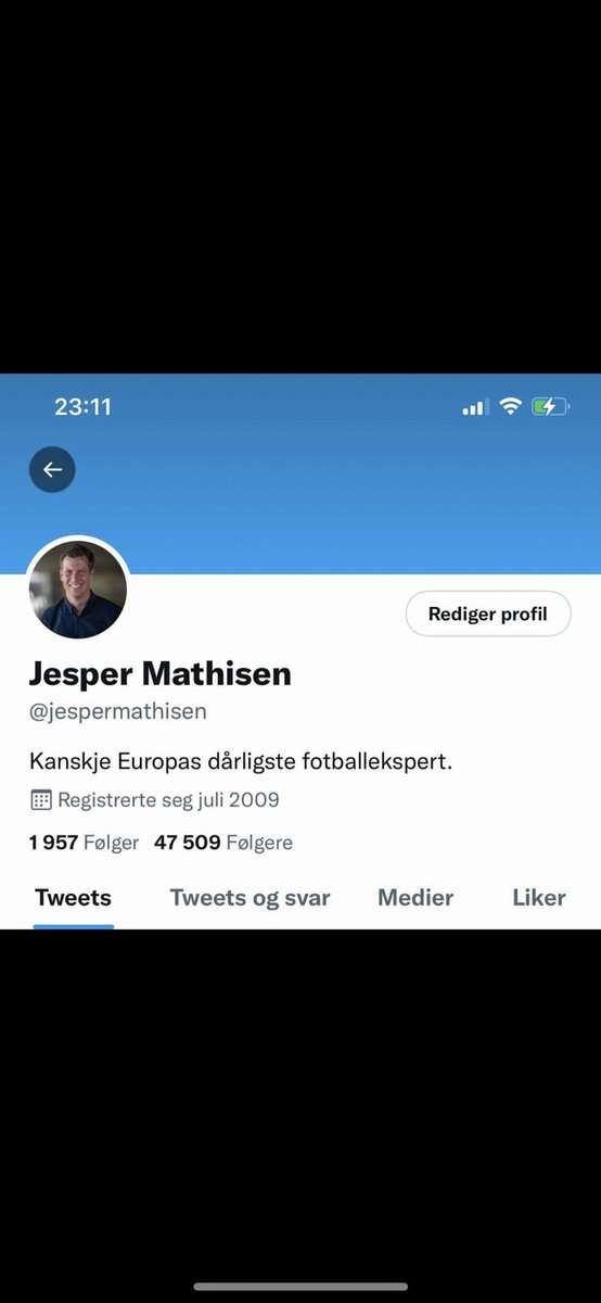 EirikNH's tweet photo. Jeg er glad i deg likevel, @jespermathisen. https://t.co/iQo5nsrmWx