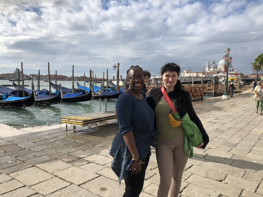 LinkhaPaulinka's tweet photo. The @Emerge_Project Advisory Board special in 🇮🇹Venice💦 with @AkabaDzifa & @Paulina_SE
@YuniyaKhan, this one is for you🎥
#Venice #Italy #TheEmergeProject https://t.co/QEdLgrQuuS