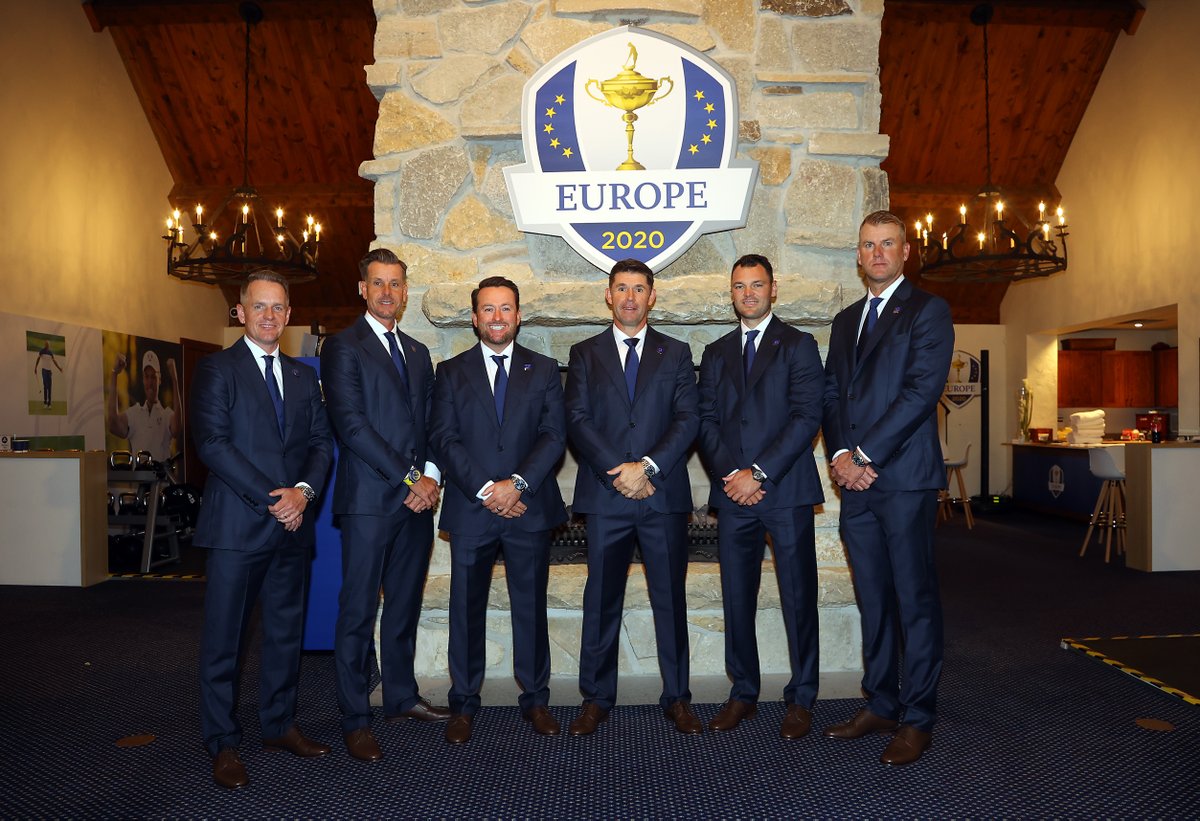 Team Europe captains