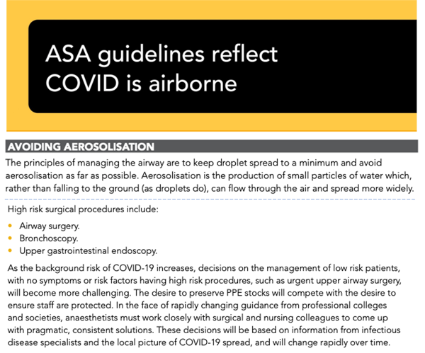 The new SAM Safety Shield with Bite Block and Valve assisting to reduce patients aerosolised airway secretions may provide additional protection for health care professionals in high risk surgical procedures. See our website for more details.
#COVID19