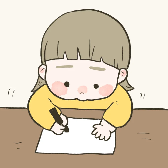 これからどんな絵を描いてくれるのかな(*'-`*)たのしみ♡ 