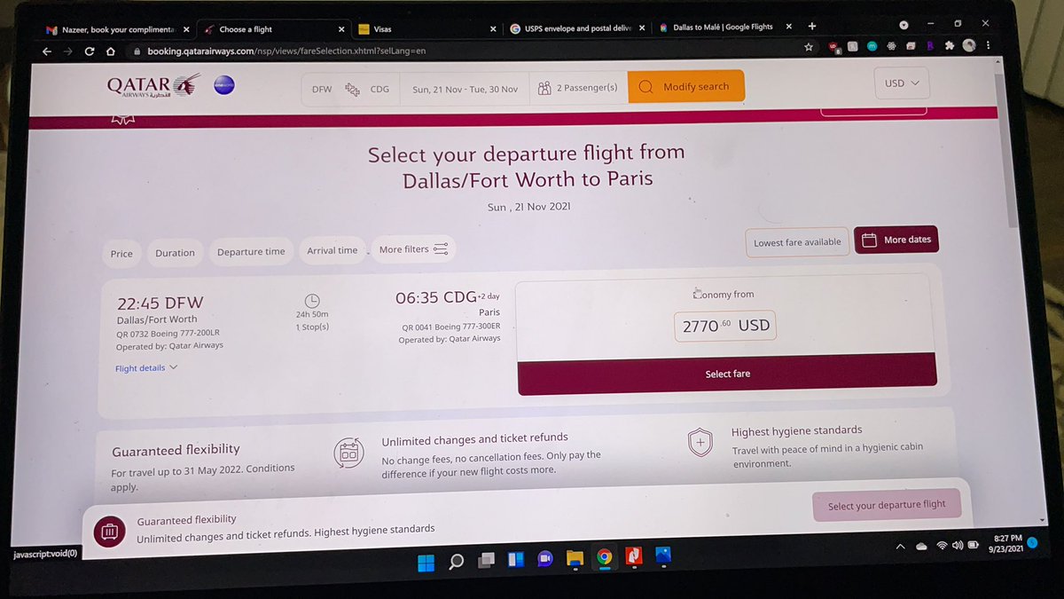 gsohail49's tweet photo. @qrsupport @qatarairways the promo code starting with MEX is not working. It is showing regular prices with the promo code. Please help. https://t.co/RFodfmEXRH
