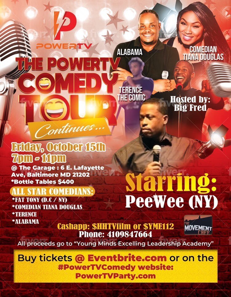 ArtMallGlobal's tweet photo. #BaltimoreComedy !!!! @comedybaltics @baltimorecomics 🖥⚡️🤣🤣🤣 #PowerTVComedyTOUR https://t.co/LAqiBZADQh