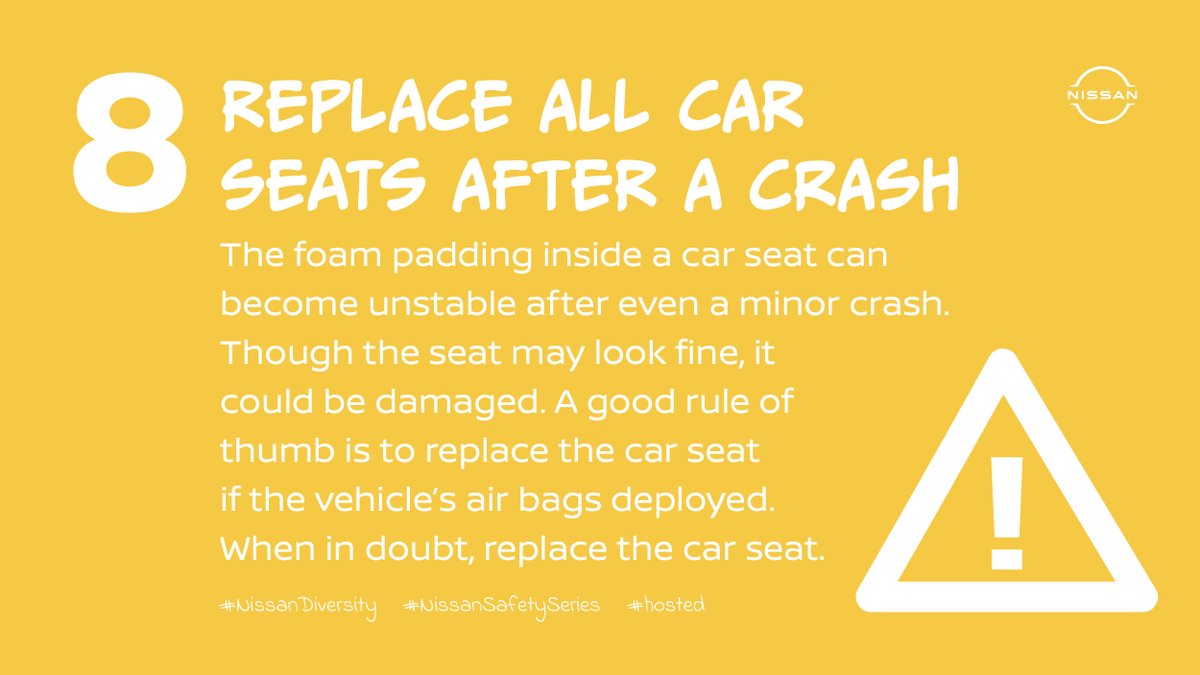 Child Passenger Safety Tip #8 #NissanMamas <a href="/TryTALA/">TheAllenLewisAgency</a> ad