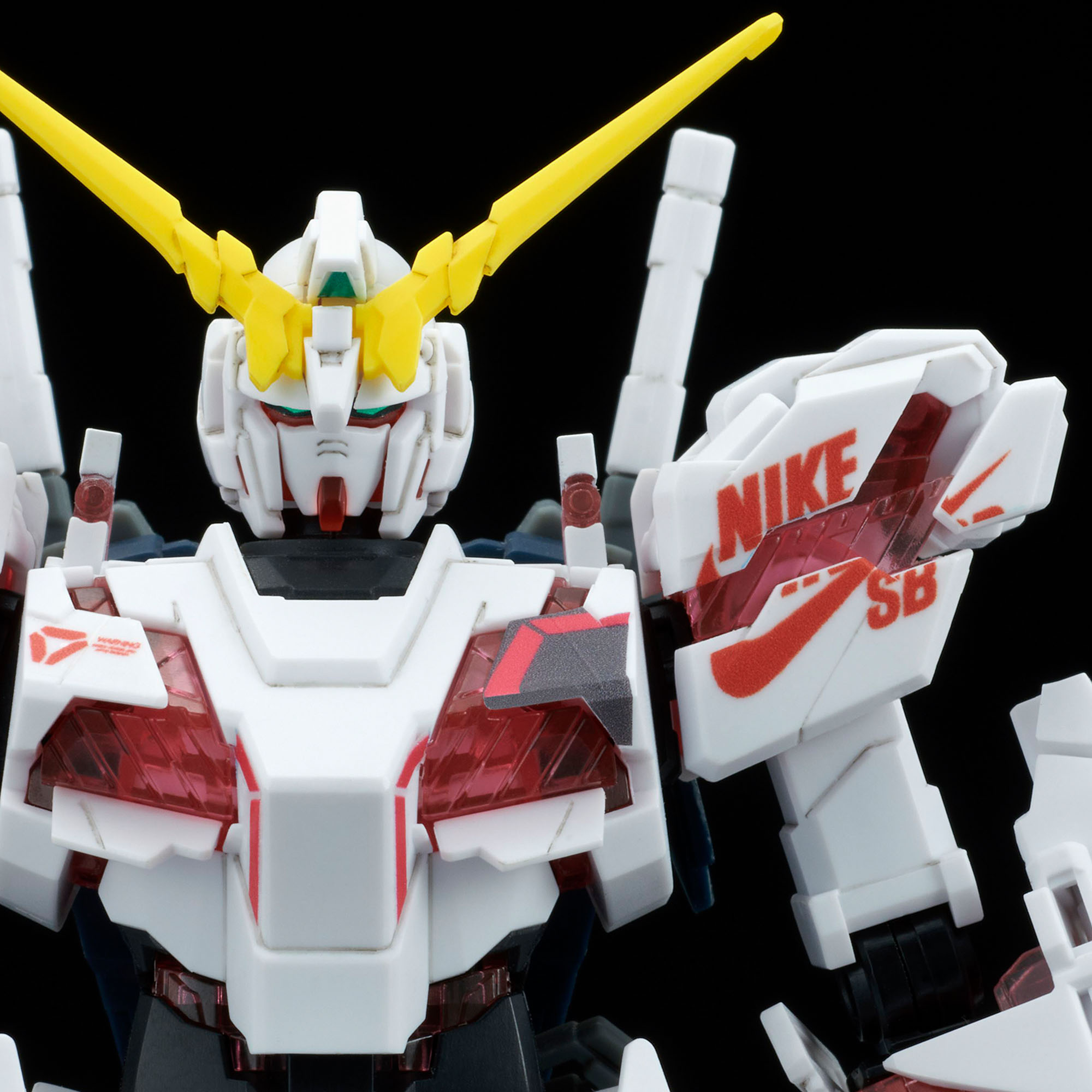 模型/プラモデル BANDAI - QMSV unicorn gundam 01 nike SB ver. Bandai QMSV Unicorn Gundam & Banshee (Destory Mode) Ver.NIKE