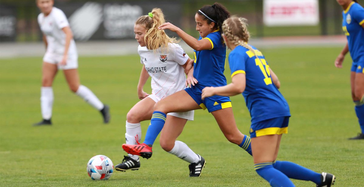 csub_wsoccer's tweet photo. Second half of season kicks off in 15 minutes, who's ready!?

.@BigWestSports starting eleven for tonight's conference opener w/ @ucdaviswsoc is brought to you by @BerchtoldCo #RunnersOnTheRise @CSUBAthletics 

📺 https://t.co/snRofGQVGt
📊 https://t.co/gpG1Hdyezz https://t.co/cxhq73bzzB