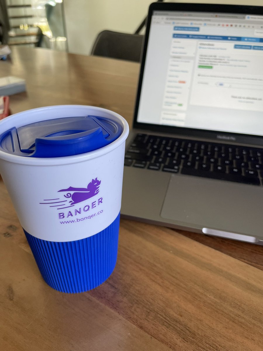 Allan_Dougan's tweet photo. My @banqer_app coffee cup arrived today. Not long until the #AAMTeCON. Register now. #FutureProofingMaths @aamtinc https://t.co/bfcvqP9M8c