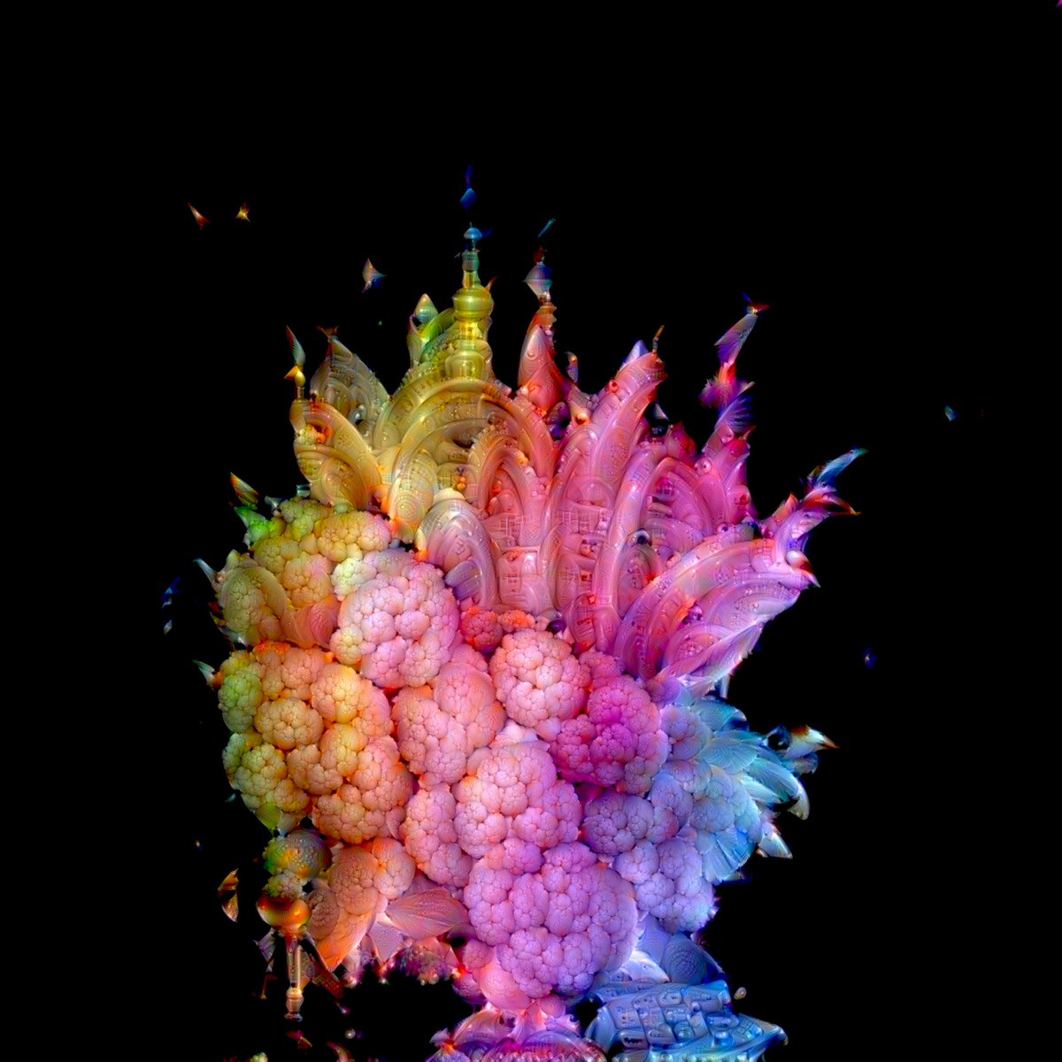 Dirashi_'s tweet photo. Calling True Whales! This #EntheosAI Piece perfectly embodies the PURE sensation of SEX. Observe the Blue &amp; Pink 🐙 at the bottom coming together to create a masterful explosion of life! I'm selling this beautiful piece for no less than  ₳ 5,000 >> https://t.co/LkvBhcdG9V #CNFT https://t.co/ahwRIObQec