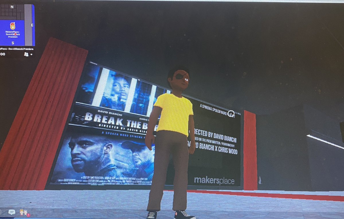 wolf_warner's tweet photo. @OwoAnietie @AfroDroids @decentraland Got there late due to technical difficulties but I swear I was at the #MakersPlace event  😍😍 Hopefully process is easier tomorrow 👊🏿👊🏿👊🏿#BreakTheBars https://t.co/pxlQayhoSq
