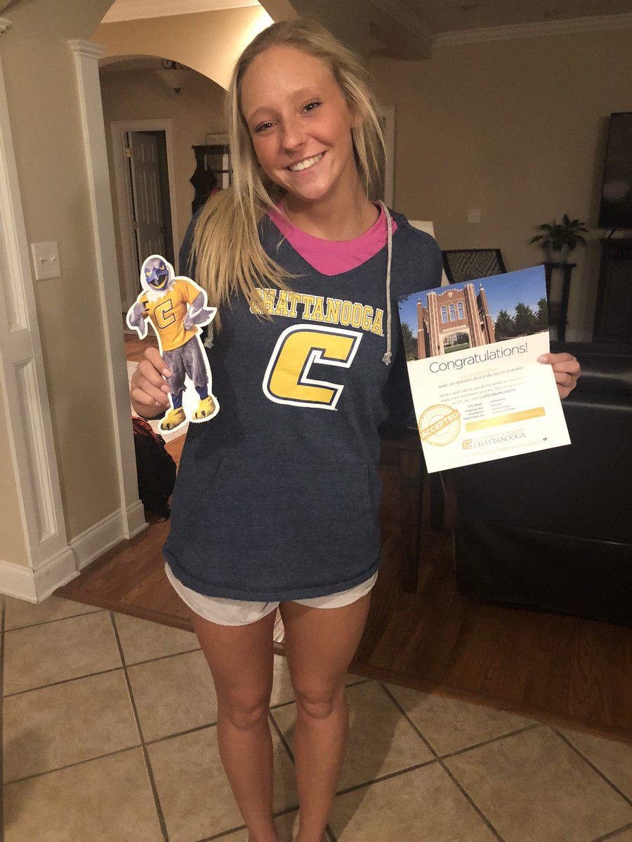 j_parker1971's tweet image. My girl got her first college acceptance letter in the mail today. 💙💛 @UTChattanooga @UTC_Admissions