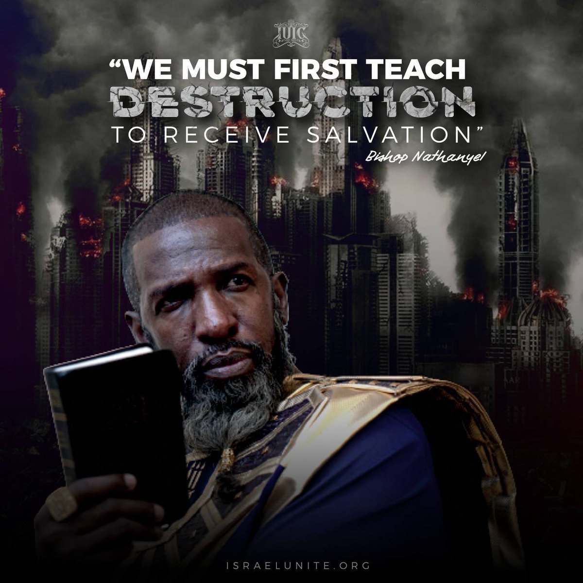 IUIC_GR_MI's tweet photo. “We must first teach destruction before receive Salvation!” #Prophesy #Prophets #GodsPlan #LordsWill #LordsPrayer #IUIC #Doom #Dominion https://t.co/Ev6g9NbJ3F
