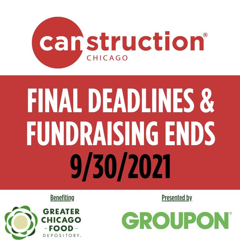 Canstruction Chicago tweet media