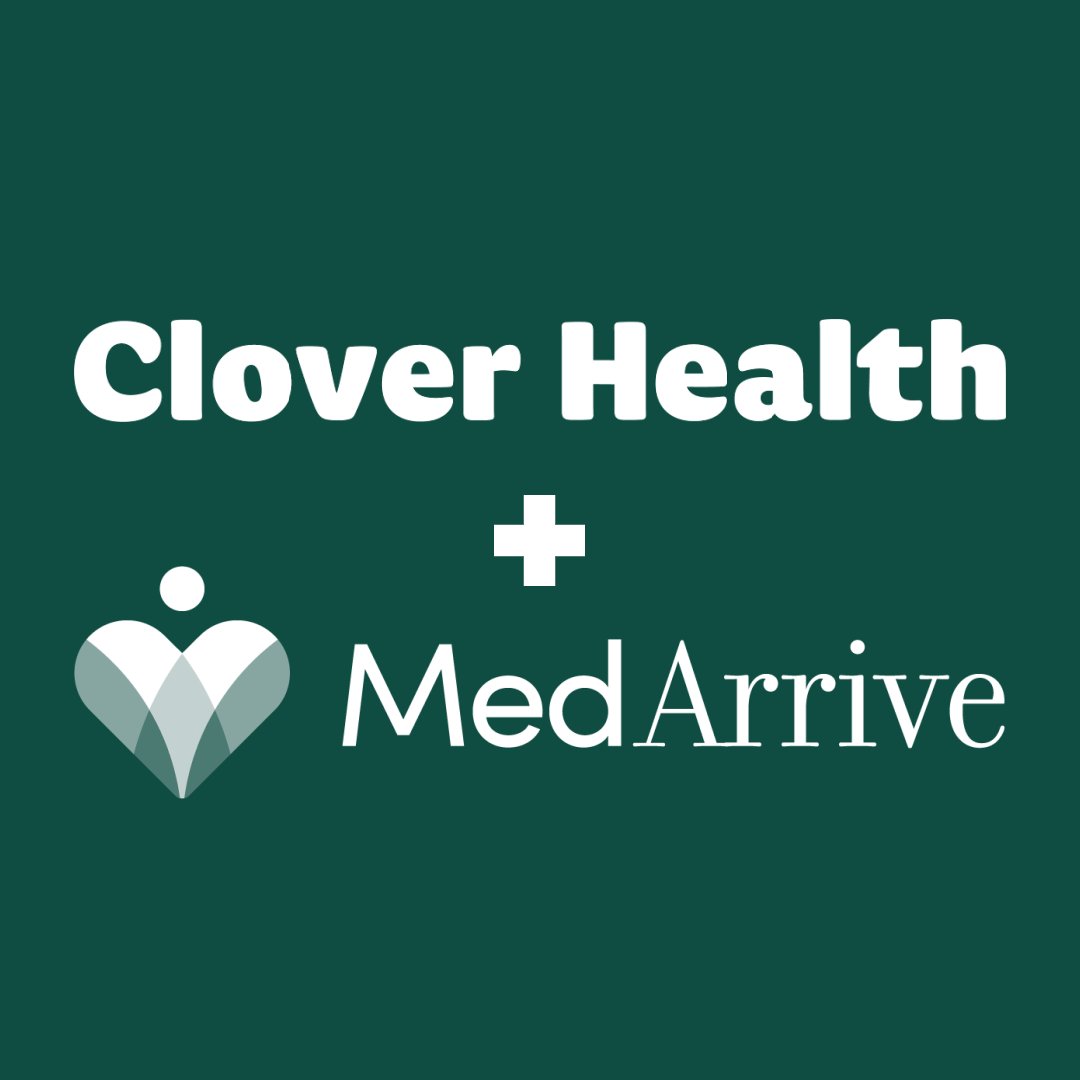 CloverHealth's tweet photo. Our new partnership with @MedArrive will help ensure swift #vaccine access and administration for our homebound and most medically complex members, starting in New Jersey. Read more here. https://t.co/7w3fyHo14F #CloverHealth https://t.co/INh7RjeZRA