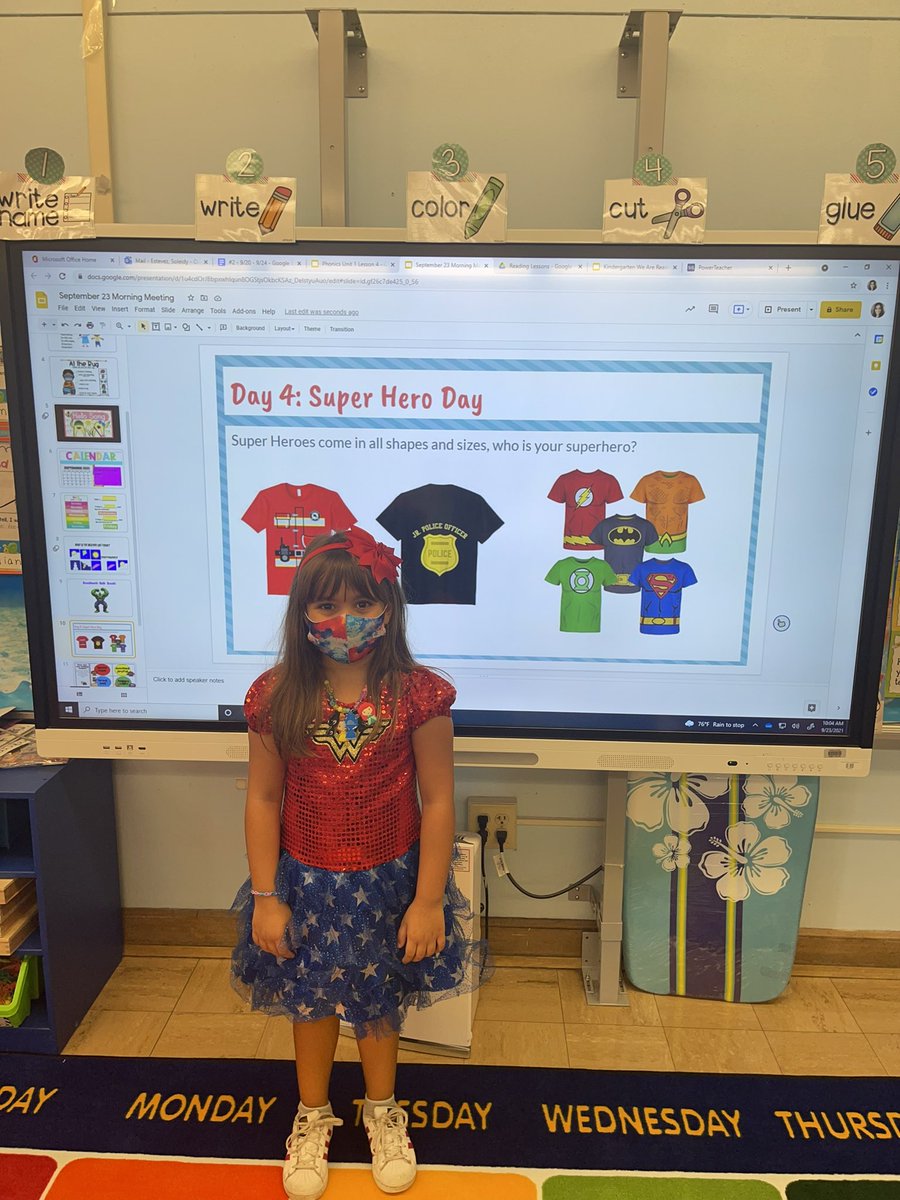 SoleidyE's tweet photo. @WOSnews superhero day! #helloweek🙋🏻‍♀️ https://t.co/U8mGUET7I4