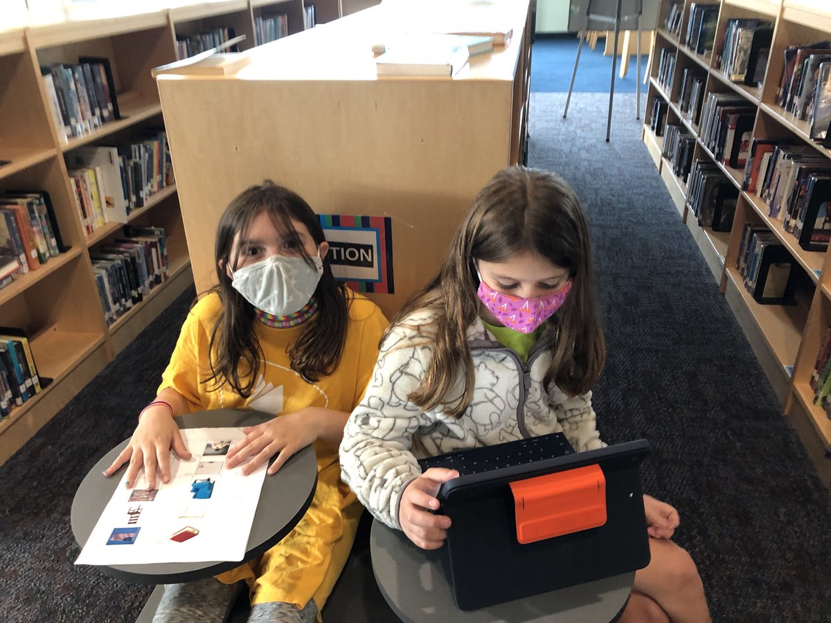 WalshLatin's tweet photo. After a nearly 2 year hiatus, the #latin scavenger hunt made its triumphant return to the @MSMSBPS library! #latinteach https://t.co/orDoUYrdPP
