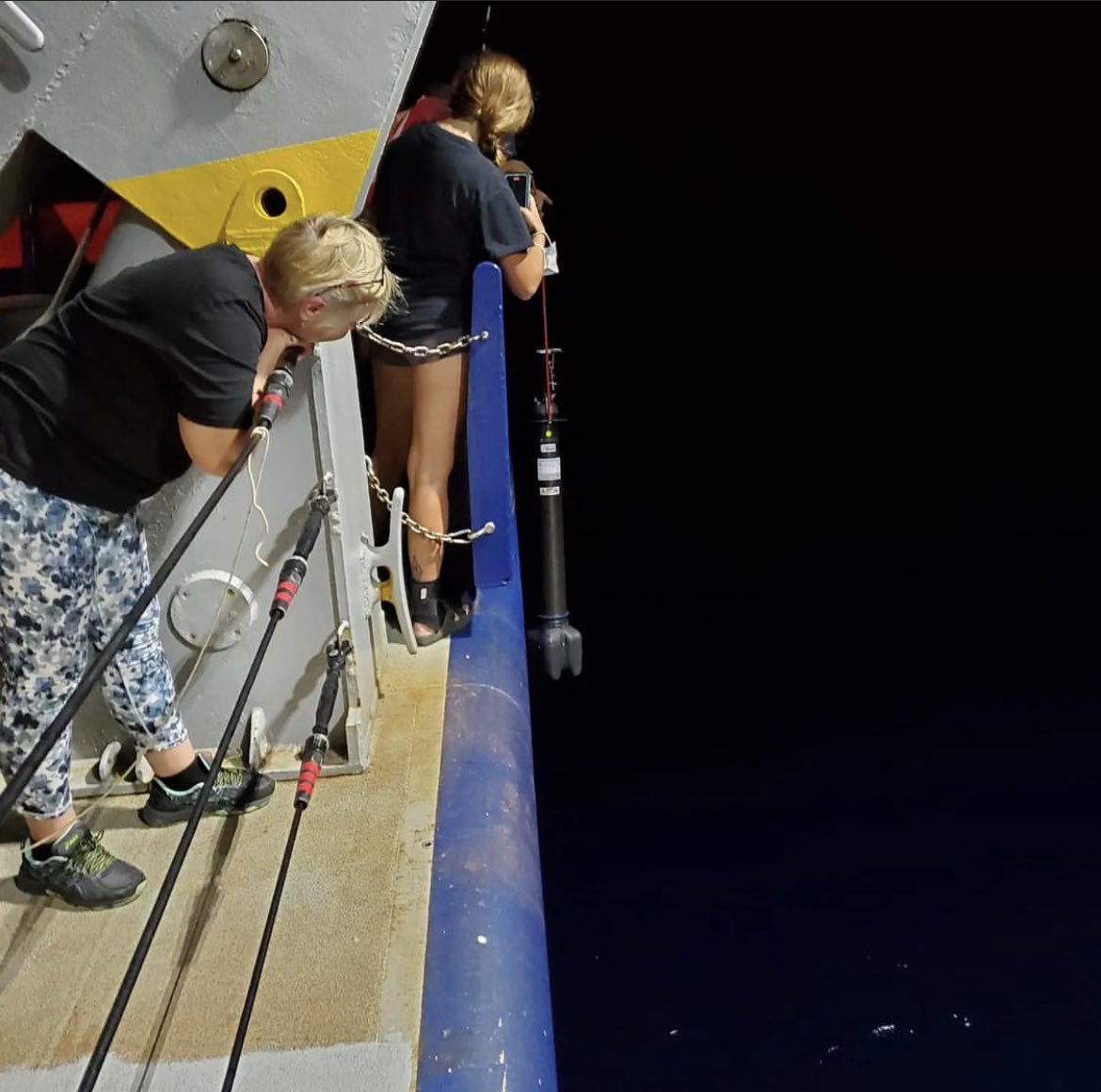 PlumeRaiders_01's tweet photo. #BGCArgo float deployment last night! These floats provide real-time data as part of a global network of sensors
@GO_BGC #PlumeRaiders https://t.co/Gml0Kp9Hex