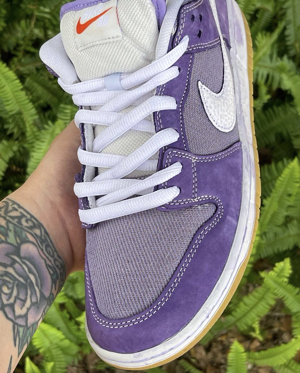 nike dunk lilac