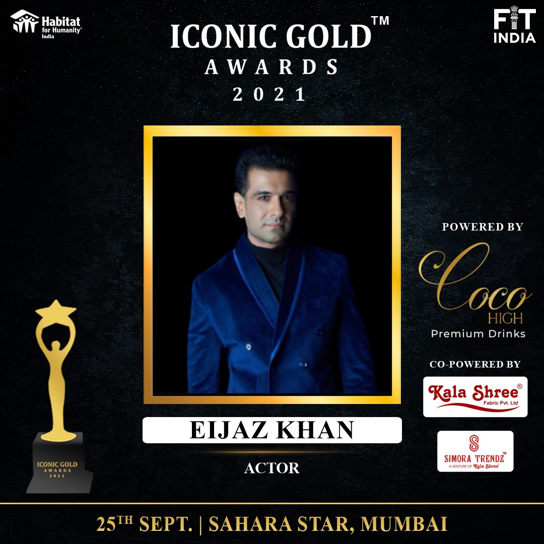 IconicGoldAward's tweet photo. We welcome On Board our Celebrity Guest of Honour @KhanEijaz

at Iconic Gold Awards 

Stay tuned to know more about the Award night!

#IconicGoldAwards2021 #iconicgoldawards  #iconicgoldaward #awards #cocohighofficial #cocohigh
#kalashreesarees #fitindiamovement #fitindia https://t.co/2VRo7EEJ7z