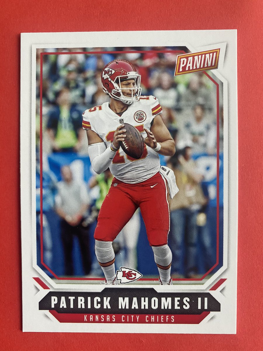 chiefscardspain's tweet photo. Patrick Mahomes II - The National 2018
@PatrickMahomes @Chiefs @Chiefs_Esp @chiefscardspain @Vation97 @asocards @PaniniAmerica @NFL https://t.co/MEZg7KSuLp