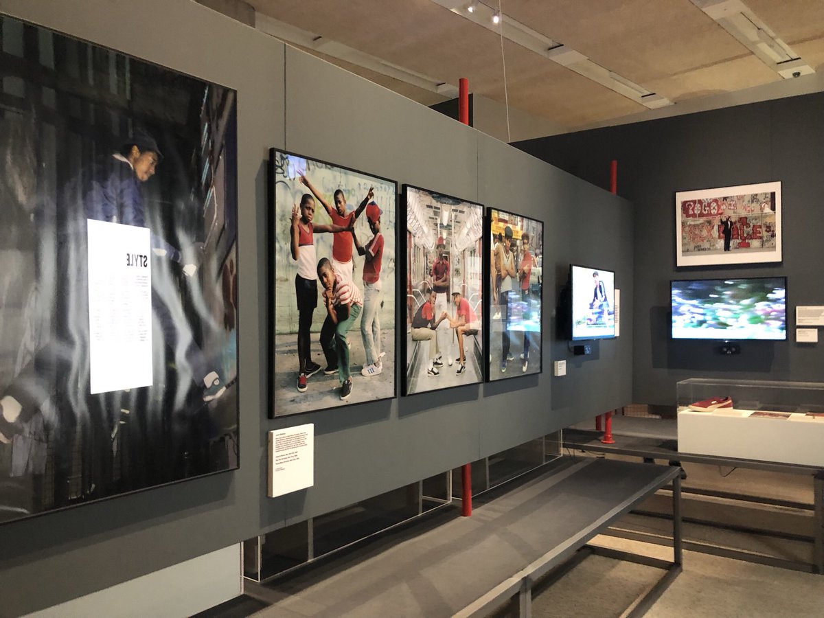 MaidaValeArt's tweet photo. #MaidaValeSchool #ActivitiesWeek2021 @DesignMuseum ‘Sneakers Unboxed Studio to Street’ exhibition. Finding inspiration before our #sneakers #customising #workshop https://t.co/pVmBaQ5Gcc