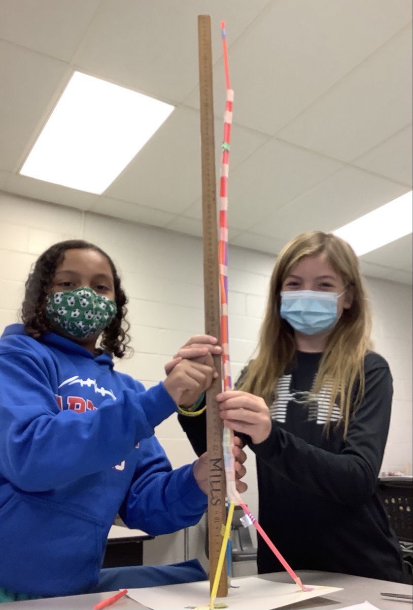 The <a href="/EllendaleSchool/">Ellendale Elementary School</a> 5th graders rocked the 10 straw building challenge! Their structures excelled in the height, wind, and stability tests. Next challenge: reusing the materials in an eco-friendly way. #Arts360 #ArtsIntegration