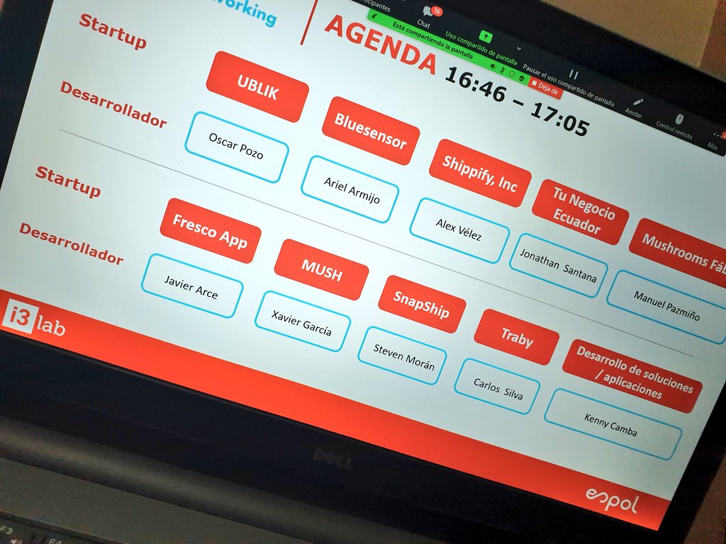 i3labespol's tweet photo. Hoy se lleva a cabo el #TechSpeedNetworking 🤝, evento dirigido a startups y desarrolladores, para que tengan la oportunidad de crear conexiones estratégicas 🚀 .
#i3lab #intrega #innova #impacta https://t.co/AQkmxQ0Ssz