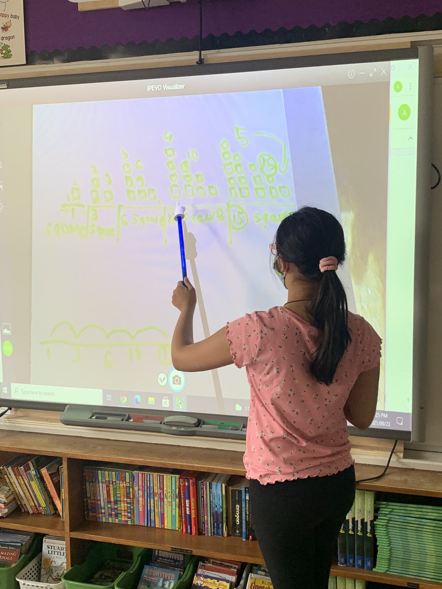 plat_edu's tweet photo. Student are the most inspiring teachers! Grade 3/4 students in Mr. M’s class shared their strategies during today’s math class. @powthorold @dsbn #makingthinkingvisible #studentgenerated #math #patterns https://t.co/AyVKxKT0Hw