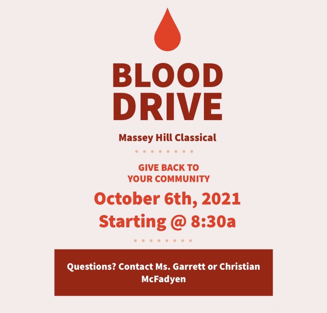 MasseySga's tweet photo. Consider donating at the blood drive on October 6th! Your help is greatly appreciated!! https://t.co/Ism4Ok81nh