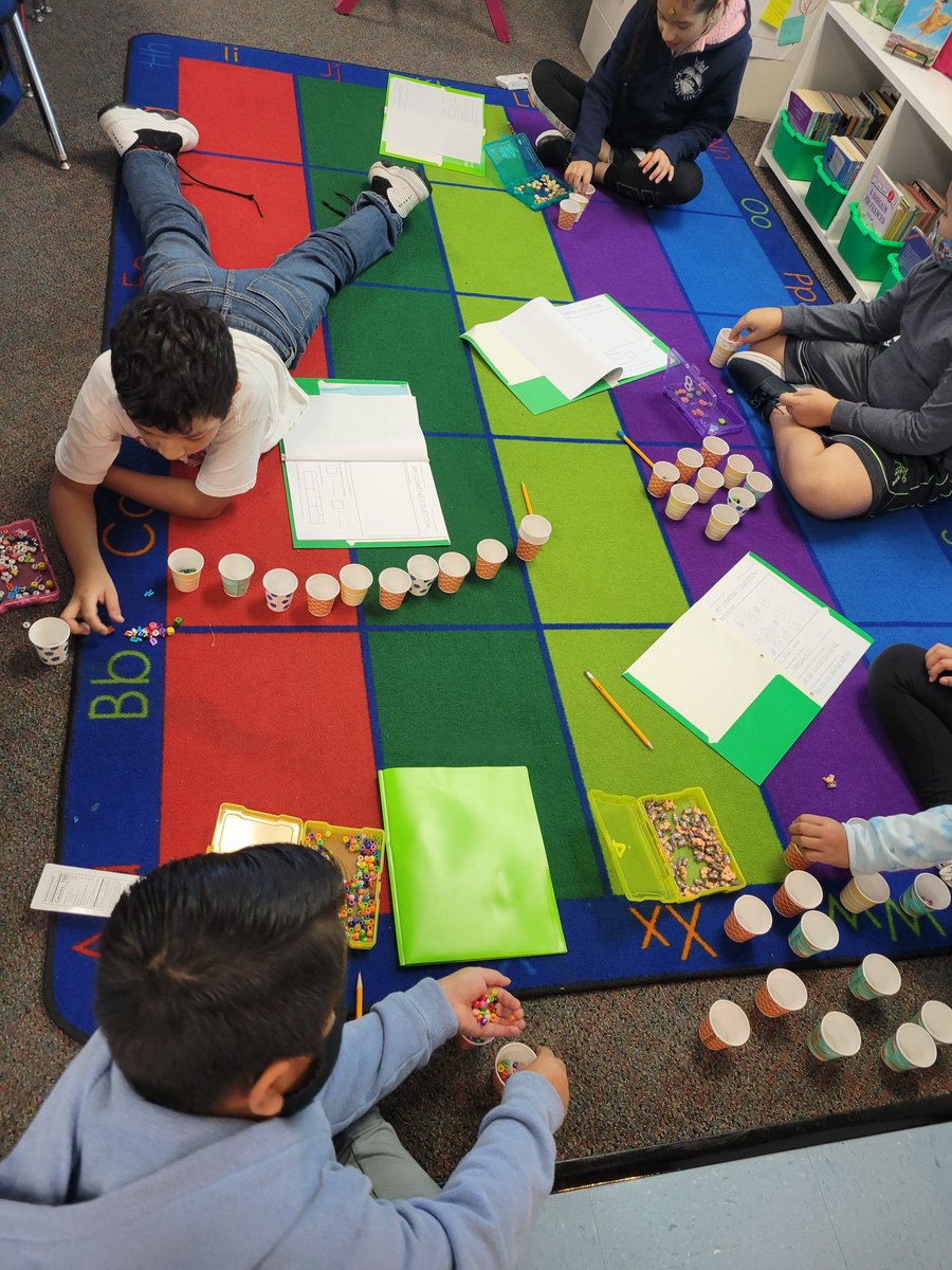 Anajimenez08A's tweet photo. Our Thursdays are for counting collections!! I love seeing my mathematicians so engaged during this activity.. ๐งฎ๐ฆ
#PISDMathChat #CountingCollections #FreemanMathematicians https://t.co/UOLvNzH22d