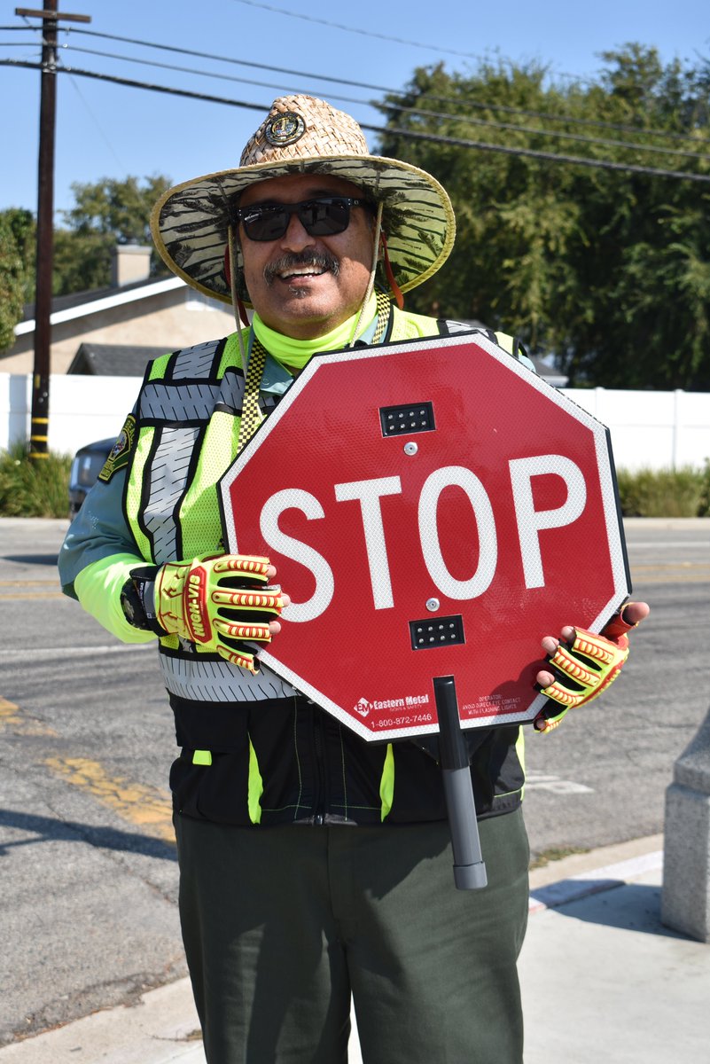 GoActiveLB's tweet photo. 🛑Meet your local School Guards!🛑
"I think people could be a little more cautious coming through intersections where there’s a school in the area, just pay extra attention.” - Paul
Remember to thank your local School Guard during #PedestrianSafetyMonth!
#GoActiveLB https://t.co/AdTCH5Wk3i