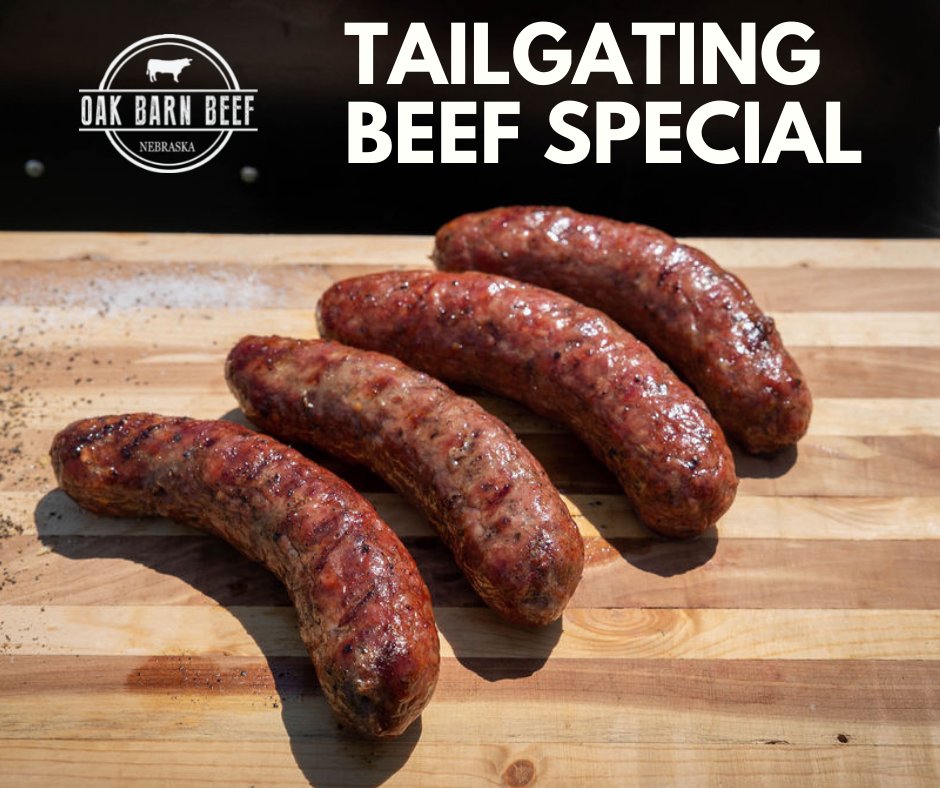 OakBarnBeef's tweet photo. Cheer on your favorite team while enjoying the best beef. Oak Barn Beef's Tailgating Beef Bundle Special is stocked with options for your tailgate.

Pro Tip: The Honey Habanero Beef Sticks are amazing in Bloody Marys!

https://t.co/Q5K7SkZZw8 https://t.co/0dVyBunvKZ