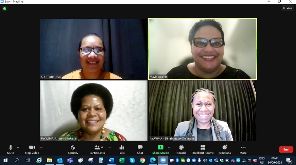 spc_live's tweet photo. @spc_cps continues to provide support to @PacWima  engagement in global platforms and congratulate @IMOGENnetwork for this wonderful initiative to bring the 8 @IMOHQ established Women in Maritime Associations together. https://t.co/dajUgT6vxA