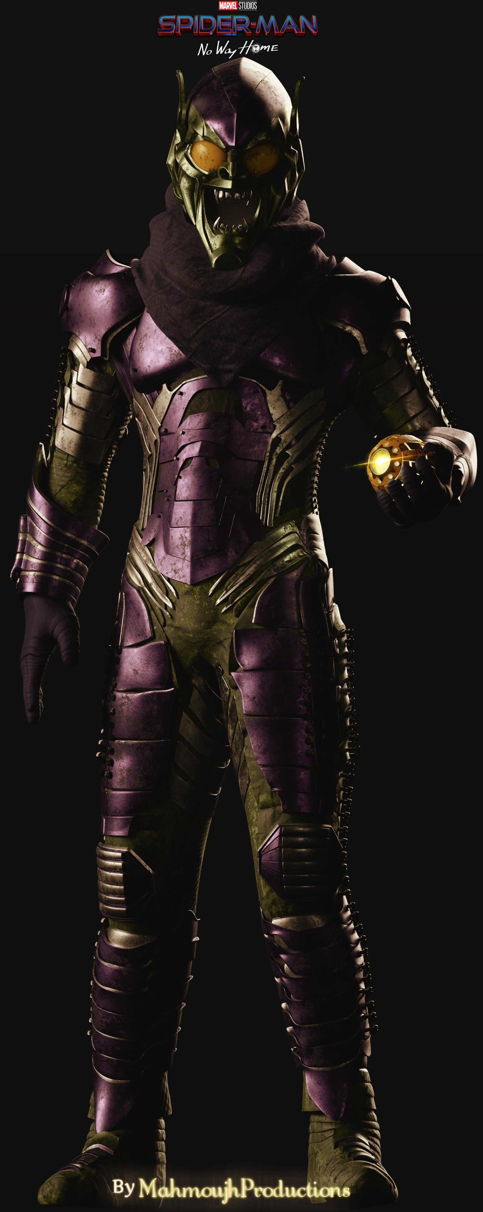 The Green Goblin Full Suit COSPLAY 