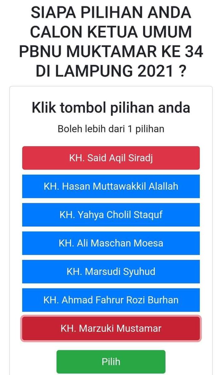 MamunSyukron4's tweet photo. Kalau Saiya harus dan Wajib pilih. Saiya akan Pilih & Dukung KH. MARZUKI MUSTAMAR , beliau Kiai cerdas dan Pemberani di dalam pengetahuannya sejarah Kebangsaan & Sejarah keNUan dan paham betul sejarah NU untuk Bangsa Ini โค๏ธ๐ฎ๐ฉ
#Hubbul Wathon Minnal Iman https://t.co/jJduChApk1