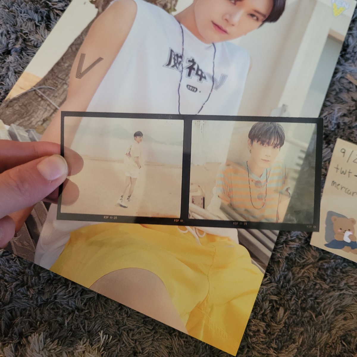 chaemidzy's tweet photo. WTS USA 

NCT WayV Ten
A4 &amp; Film Strip bundle

$14 including tracked shipping 

DM me for more info/proofs https://t.co/StYs5ckl6m